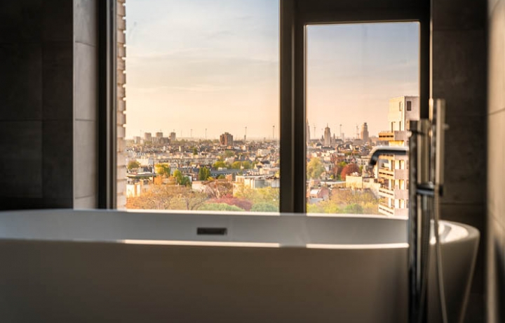Penthouse Antwerpen zicht op kathedraal