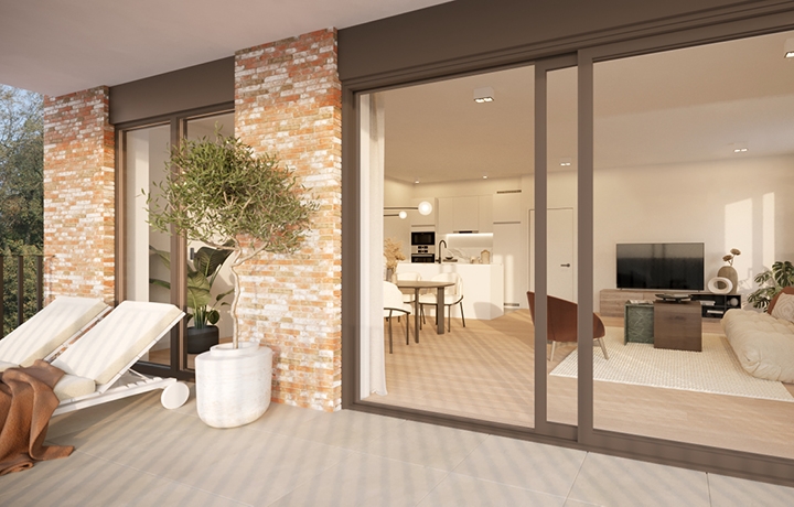 Nieuwbouwappartement te koop met 3 slaapkamers in Diest